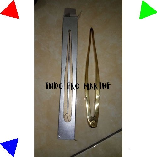 

JANGKA PETA KUNINGAN 7INCH