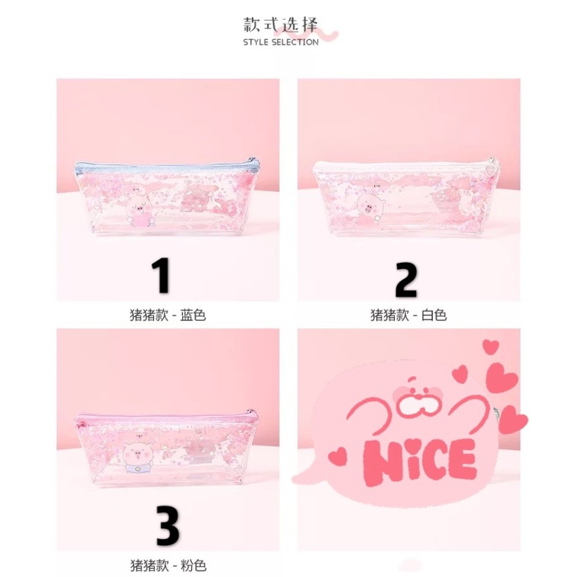 

KOTAK PENSIL KARTUN/GADIS KREATIF PASIR HISAP/PEN CASE