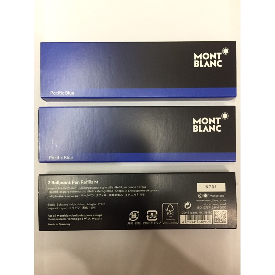 

ISI PULPEN REFILL MONTBLANC ORIGINAL BALLPOINT BLUE