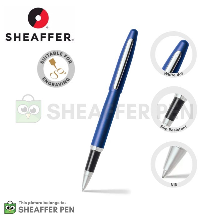

SHEAFFER VFM NEON BLUE ROLLERBALL