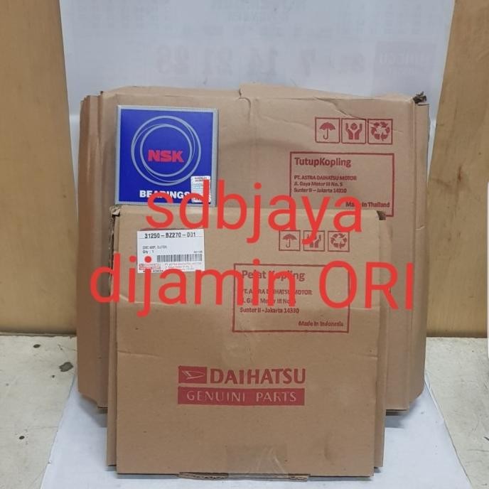 ready kampas plat kopling set ayla agya 1000cc 1.0cc 1.0 cc 100%ori daihatsu