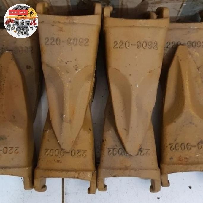 Tooth Kuku Bucket Std/ Runcing Cat E320D 220-9091, 220-9092 Tl Ooriginal