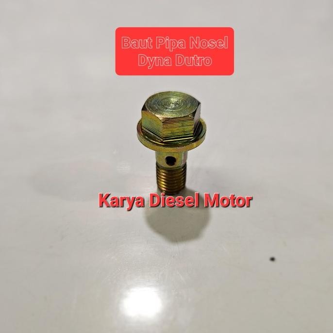 Baut Pipa Nosel Baut Nozzle Toyota Dyna Hino Dutro 110 125 130 Asli Paling ++