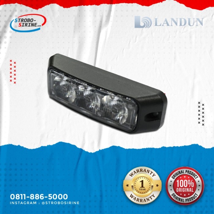 Landun T3S Lampu Strobo Terbaik Garansi 1 Tahun