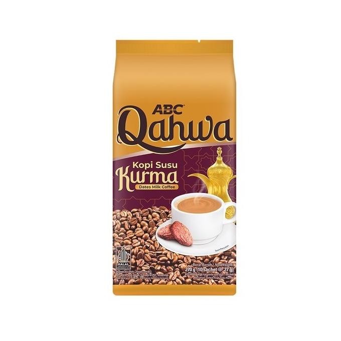 

Abc Kopi Susu Kurma Qahwa (10 X 27 Gr) Dus 12 Renceng Qwertystore322