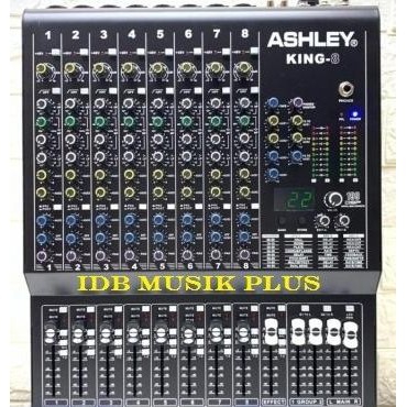 Promo Mixer 8 Channel Ashley King8 King 8 Original Ashley
