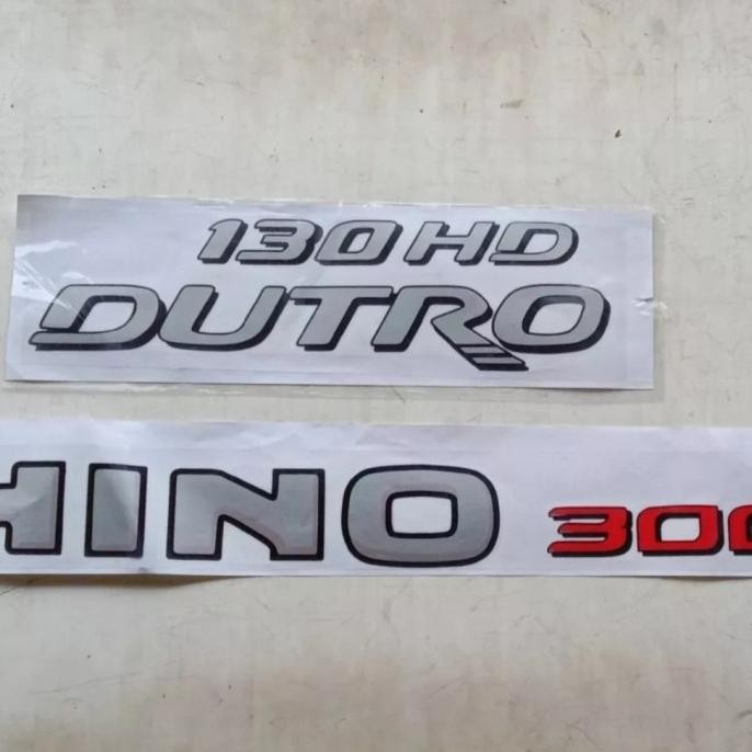 Stiker 130Hd Dutro Hino 300 Hino Dutro 130 Paling ++