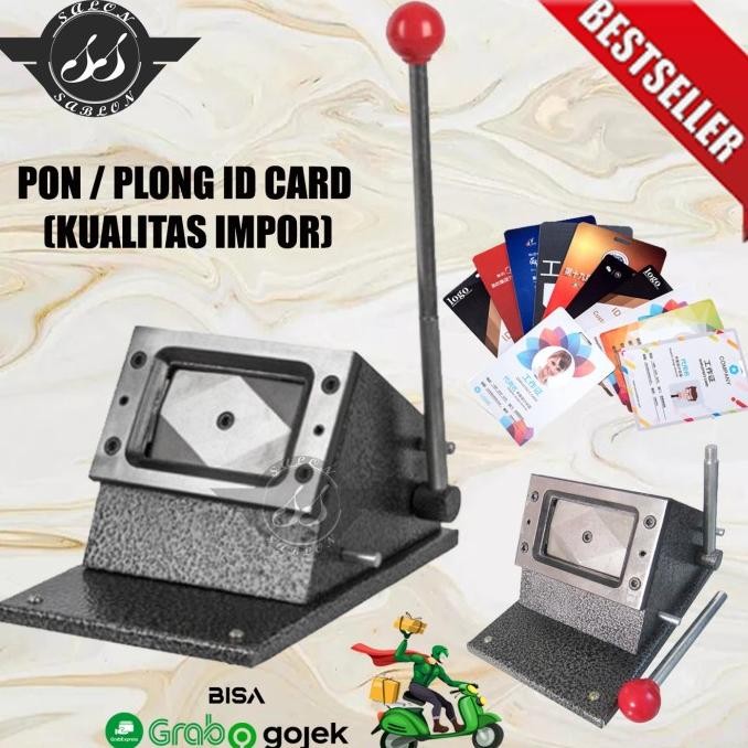 

Promo Mesin Pon / Plong ID Card Merk Card Die Cutter COD