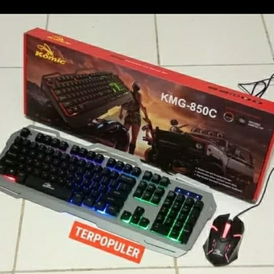 KEYBORD KOMIC KMG-850C ( KEYBORD GAMING KOMIC )