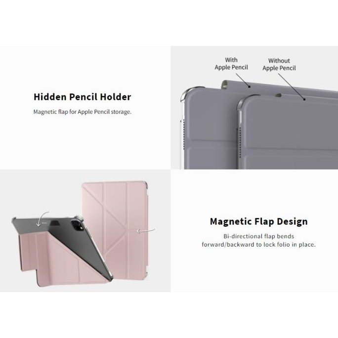 

Terlaris Switcheasy Case Ipad Mini 7 6 2021 2024 Switcheasy Origami Nude Folio Folding Pencil Holder Wireless Charging Magnetic Auto Wake Sleep Protective Casing Cover - Primary Focuss Ready Stok