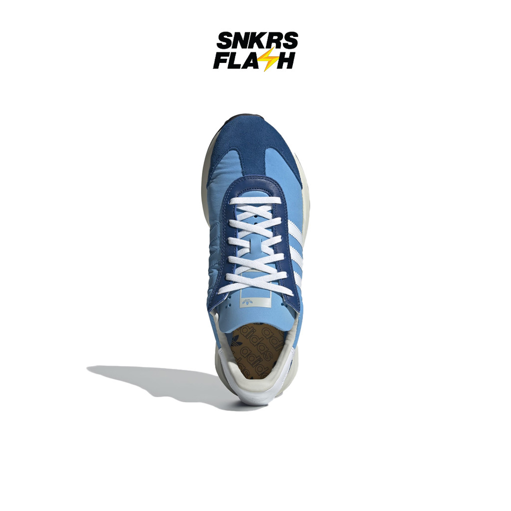 ADIDAS Country Xlg Semi Blue Burst Cloud White Sepatu Sneakers Pria - IE3232 - Size 43.3