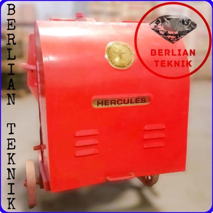 Beton Molen Concrete Mixer Semen Hercules 350 Liter Double Pully Original Dan Terlaris