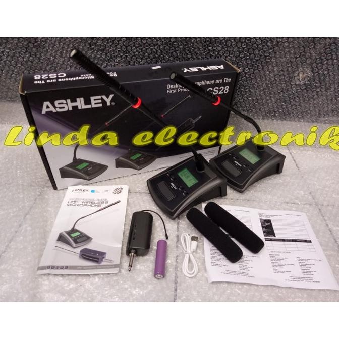 Mic Ashley Cs 28 Mic Wireless Cs28 ORYGINAL Terlaris
