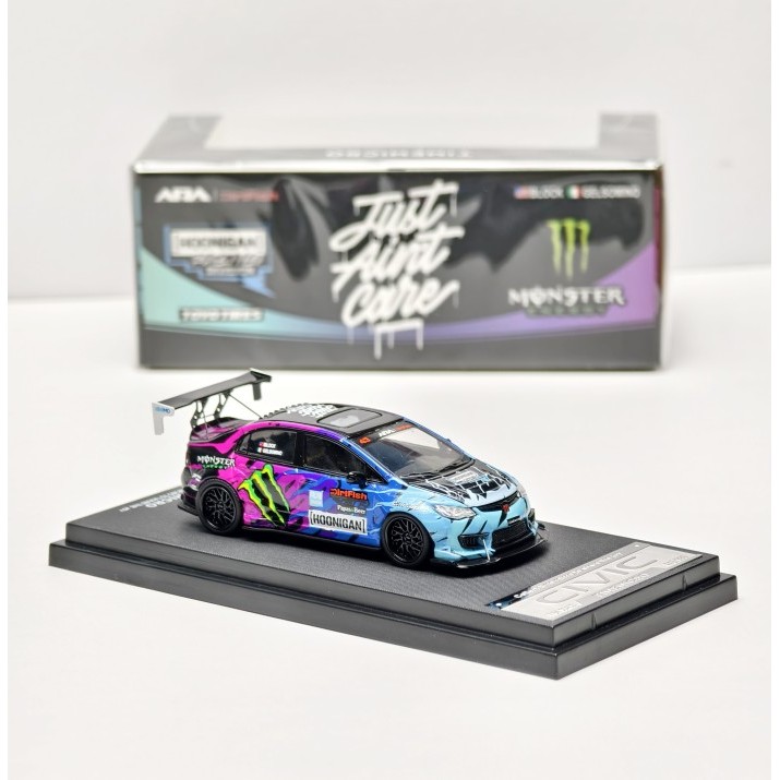 Time Micro HOONIGAN MONSTER Ken Block x Gelsomino Honda Civic FD2 Type RR MUGEN Race Limited Edition