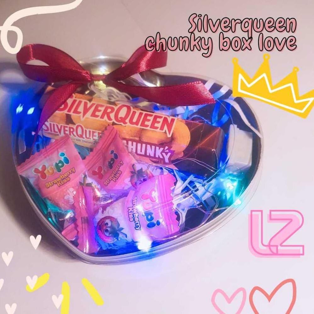 

Sale! Paket Cokelat Gift / Hampers Silverqueen Chunkybar / Cokelat Valentine / Kado Valentine Hemat