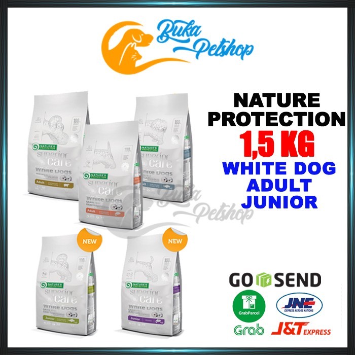 NATURE PROTECTION White Dog 1.5kg Nature's Protection