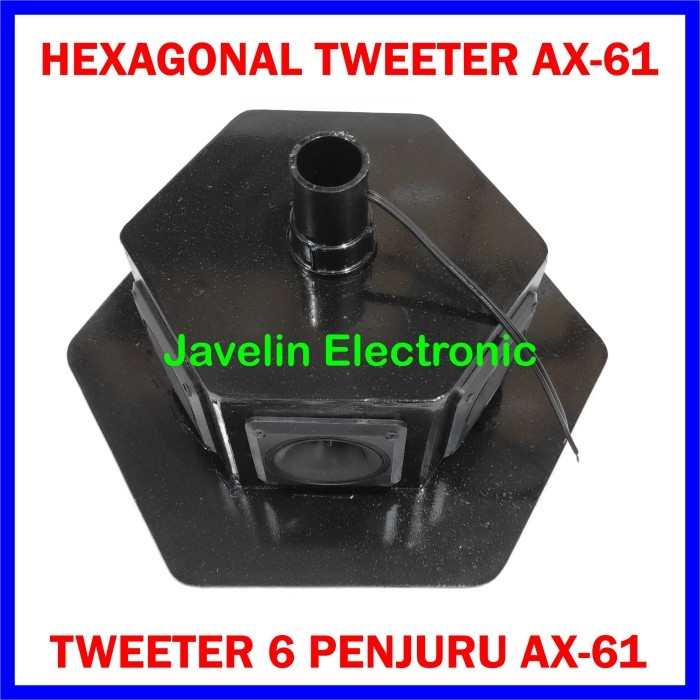 Hexagonal AX 61 Tweeter Panggil 6 Sisi 6 Penjuru Audax HEX AX61 Walet Terbaru Berkualitas