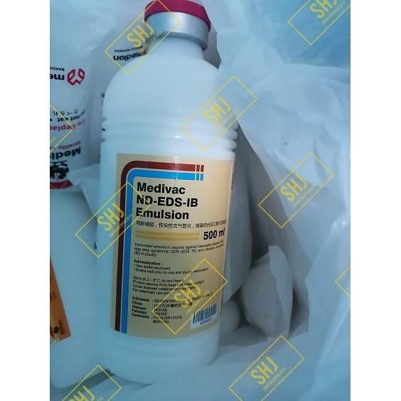 VAKSIN INAKTIF MEDIVAC ND EDS IB EMULSION 500 ML (1000 EKOR)