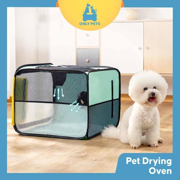 Box Pengering Hewan Only Pets Portable Lipat Drying box Anjing Kucing