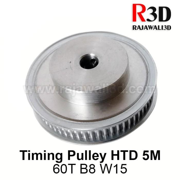HTD5M Timing Pulley 60 Teeth Bore 8mm Belt 15mm