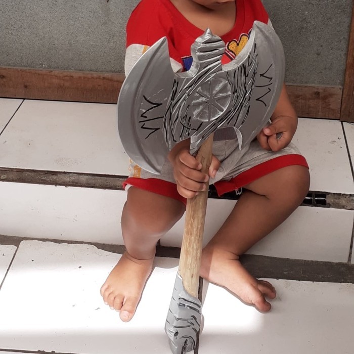 TERBARU mainan kapak kayu wiro sableng 212 cosplay PROMO