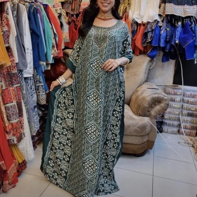 KAFTAN INDIA ORI MURAH / KAFTAN / KAFTAN ARAB KAFTAN GAMIS LEBARAN 2025 MAXI MIDI DRESS MODEL TERBAR