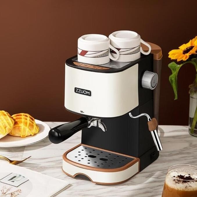 Mesin Kopi 20 Bar 1L Espresso Coffee Maker Frothing Zzuom Mx-Cm6826T Berasastore