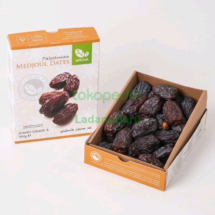 

Kurma ARIHA Palestina GRADE A 500 gr JUMBO size - Medjoul