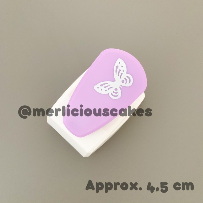

Buruan beli] Butterfly Stripey Wafer Paper Puncher Pembolong Kertas