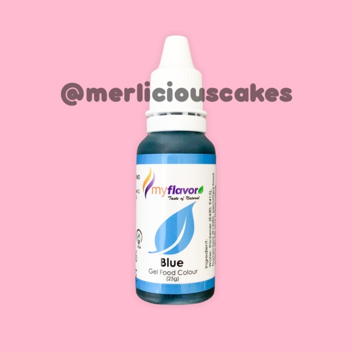 

((((()paling dicari] Blue Gel My Flavor Food Color Food Colour Pewarna Makanan