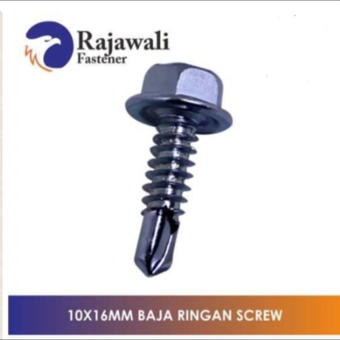 #####] RAJAWALI SKRUP BAJA RINGAN BAJA ROOFING ANTI KARAT 10X16 1 BOX 1000PCS
