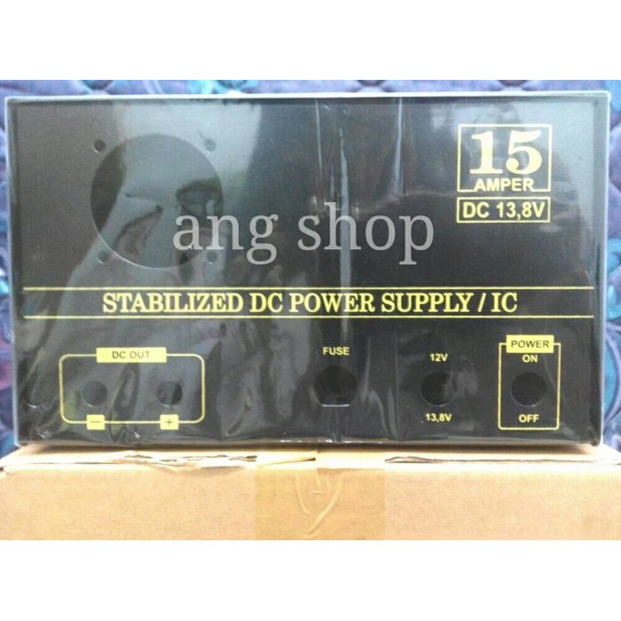 Terlaris Box Adaptor 15A Kotak DC Power Supply 15 Ampere SALE