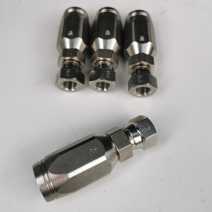 

Reusable Hose 1/4" Female JIC 37 x 1/4" ID SS316 PH SR-DK SR-P1