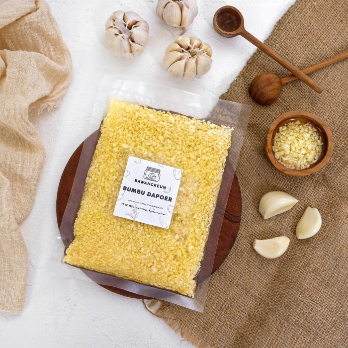 

Promo Bawang Putih Cincang Dalam Minyak 200Gr By Bawangkeun Bumbu Baceman Bawang Putih Minced Garlic