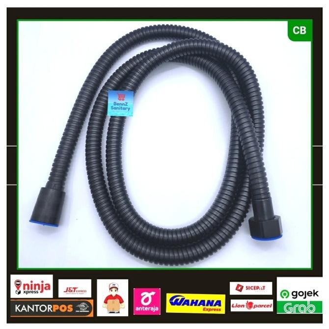 KRAN CABANG SHOWER HITAM/KRAN AIR/KRAN KAMAR MANDI/SHOWER DINGIN HITAM