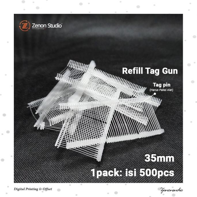 

Ready stock] Refill Tag Gun Tali Hangtag 35mm (500pcs)