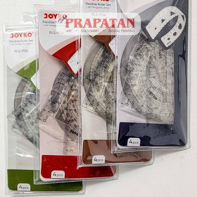 

@#@#@#] Penggaris Set Joyko FLEXIBLE RL-PS4 | Ruler Set