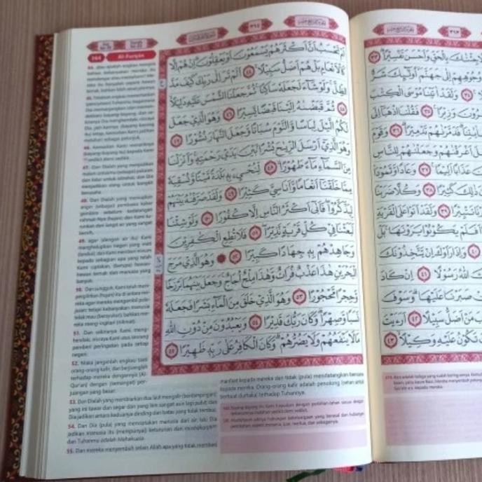 Alquran Akbar Assamad Terjemahan, Ukuran Jumbo A3 Terlaris