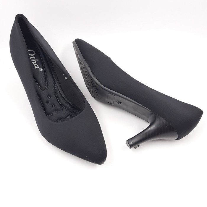 Otha Shoes By Laviola - Sepatu Pantofel Wanita - H321 Ofs - Black