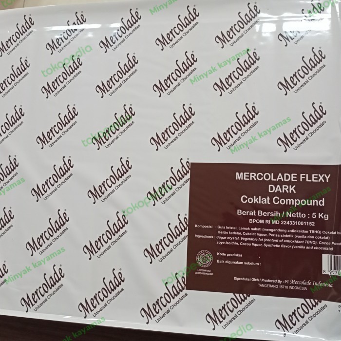 

Mercolade Flexy Dark Coklat Compound 5kg