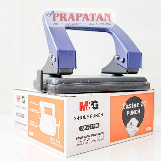 

=====] Pembolong Kertas M&G Faster 20 ABS92715 | 2 Hole Punch