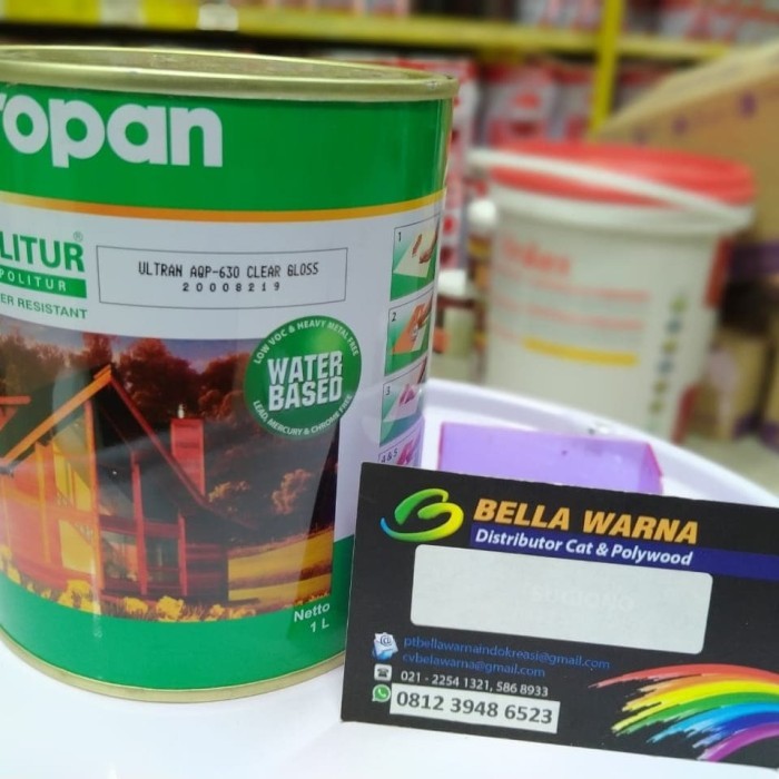 PROPAN ULTRAN AQUA POLITUR AQP-630 clear gloss