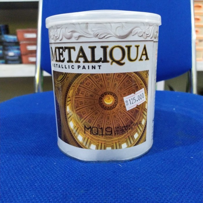 Cat Metaliqua 1kg Cat Metalik Cat Emas