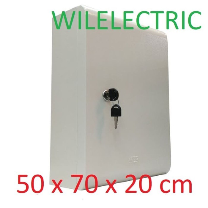 Umg Box Panel Listrik Indoor 50 X 70 X 20 Cm Cream Powder Coating