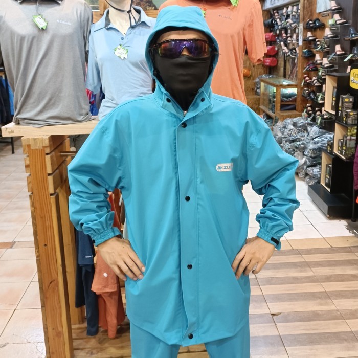 JAS HUJAN OUTDOOR / RAIN COAT ZLATAN ADVENTURE 2 LAYER FULL WATERPROOF READY YAA