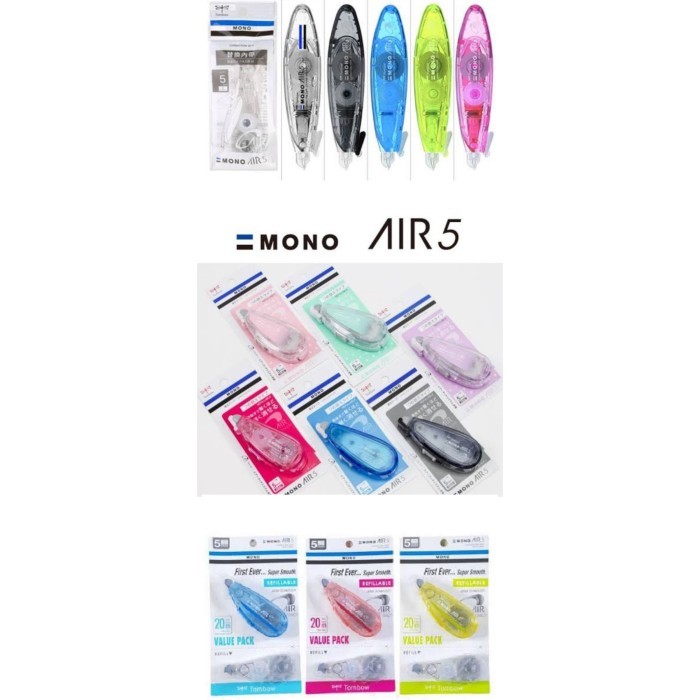 

HEMAT TOMBOW MONO AIR 5 CORRECTION TAPE KODE 1379