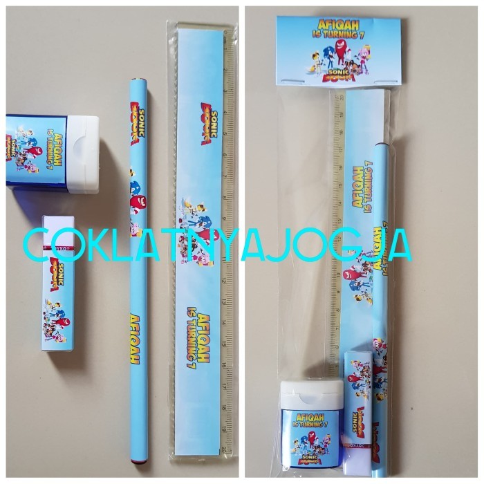 

Souvenir Alat Tulis Isi 4 Tema Sonic