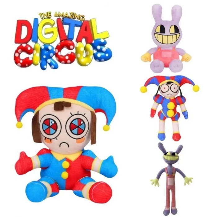 boneka pomni digital circus mainan boneka pomni digital circus