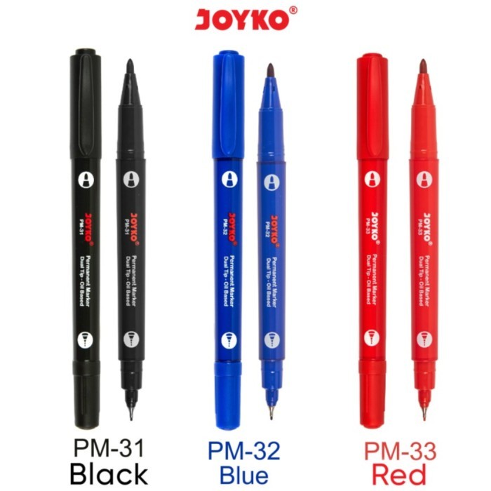 

LIMITED EDITION SPIDOL JOYKO DUAL TIP PERMANEN PERMANENT MARKER DUAL TIP / DUA SISI KODE 1207