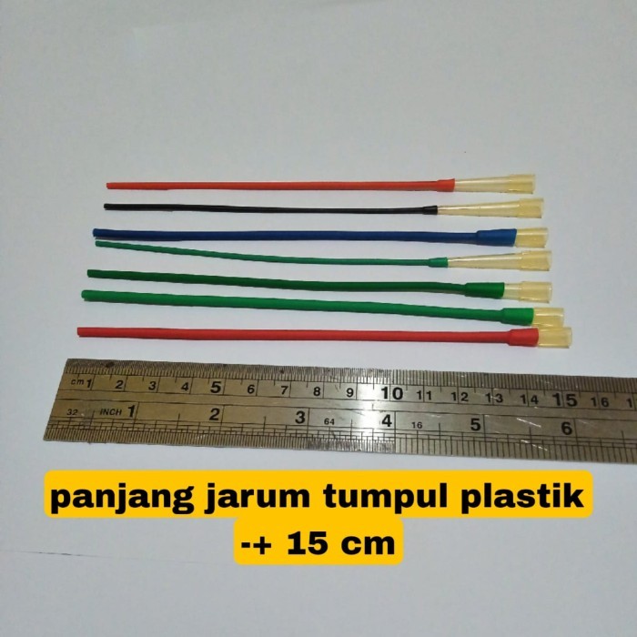 

DISKON JARUM STAINLESS PLASTIK SELANG TUMPUL ISI ULANG PARFUM TINTA CATRIDGE KODE 535